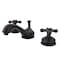 Kingston Brass KS1165AX 8" Widespread Bathroom Faucet, Oil Rubbed Bronze KS1165AX - alternate 1